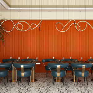 WPC Inner Circular Wall Panel